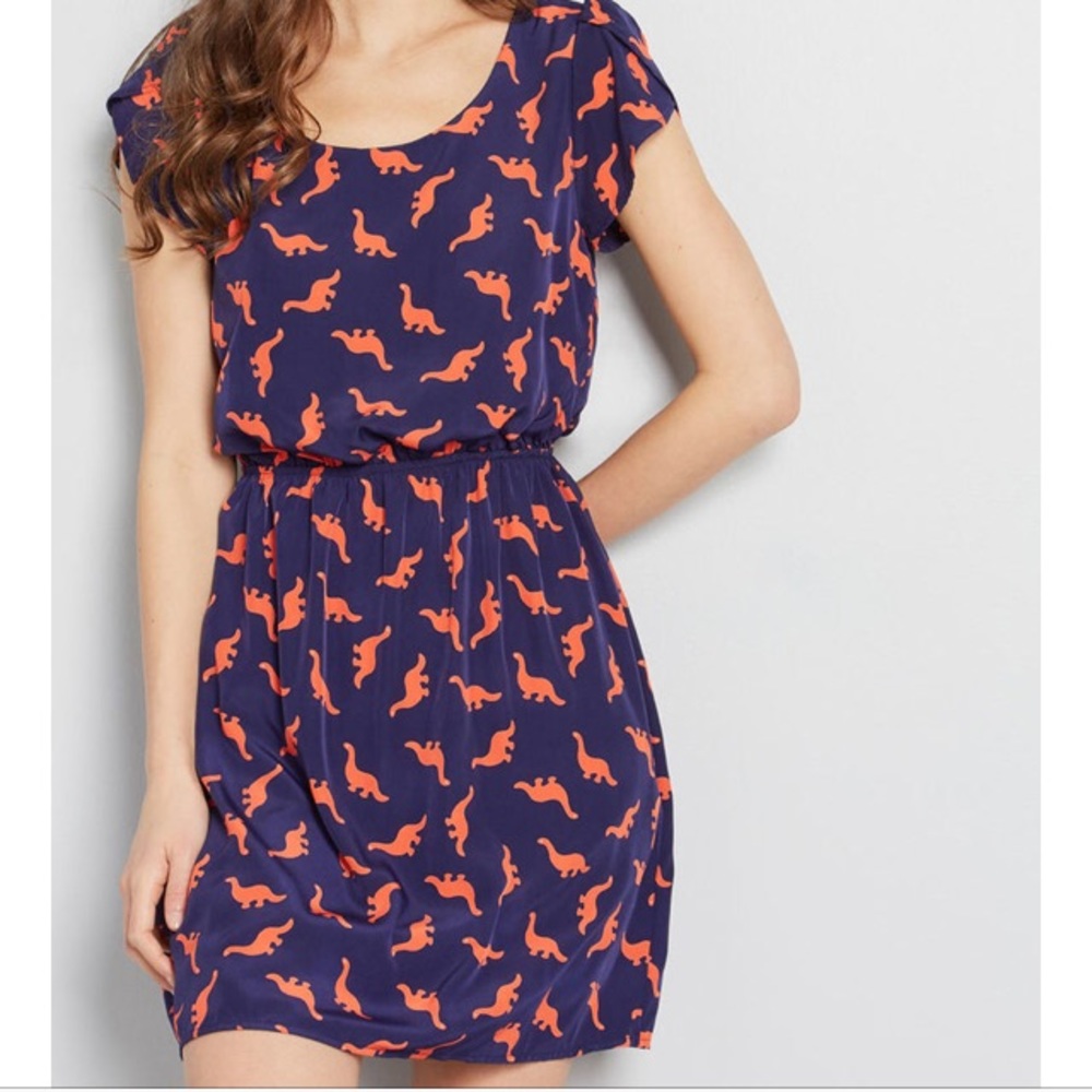 ModCloth Dino-my-gosh Dress